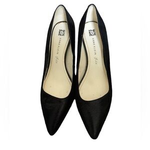 Ann Klein shoes size 10 black leather